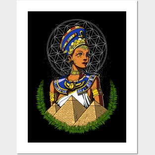 Egyptian Queen Nefertiti Posters and Art